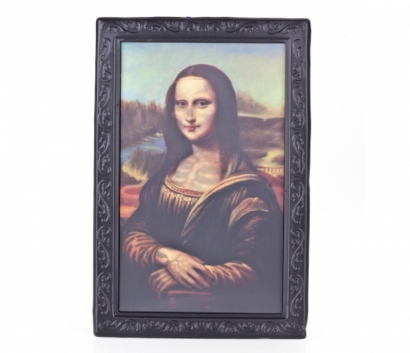 3 Boyutlu Mona Lisa Tablo