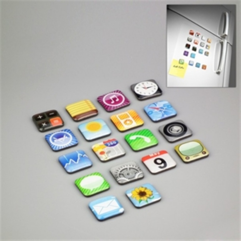 İphone App Magnet Seti