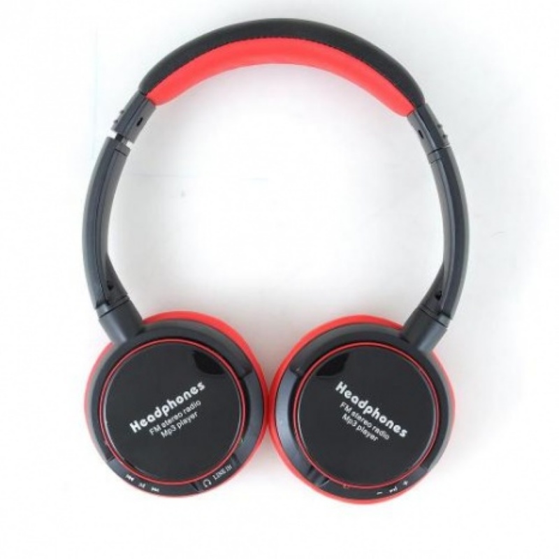 Headphones Kulaklık Kırmızı
