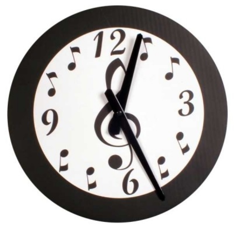 Notalı Saat Paper Clock