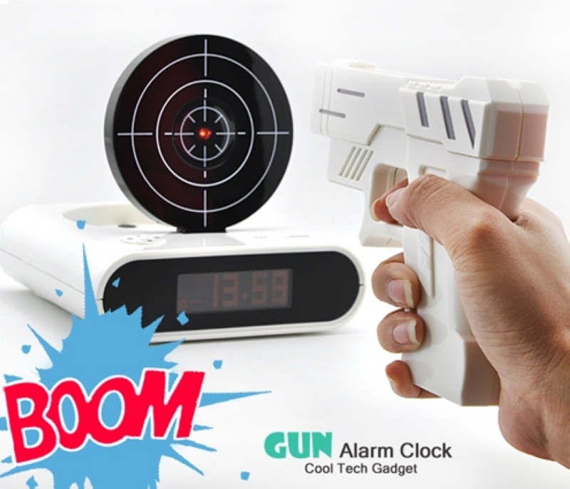 Tabanca Saat Gun Alarm Clock