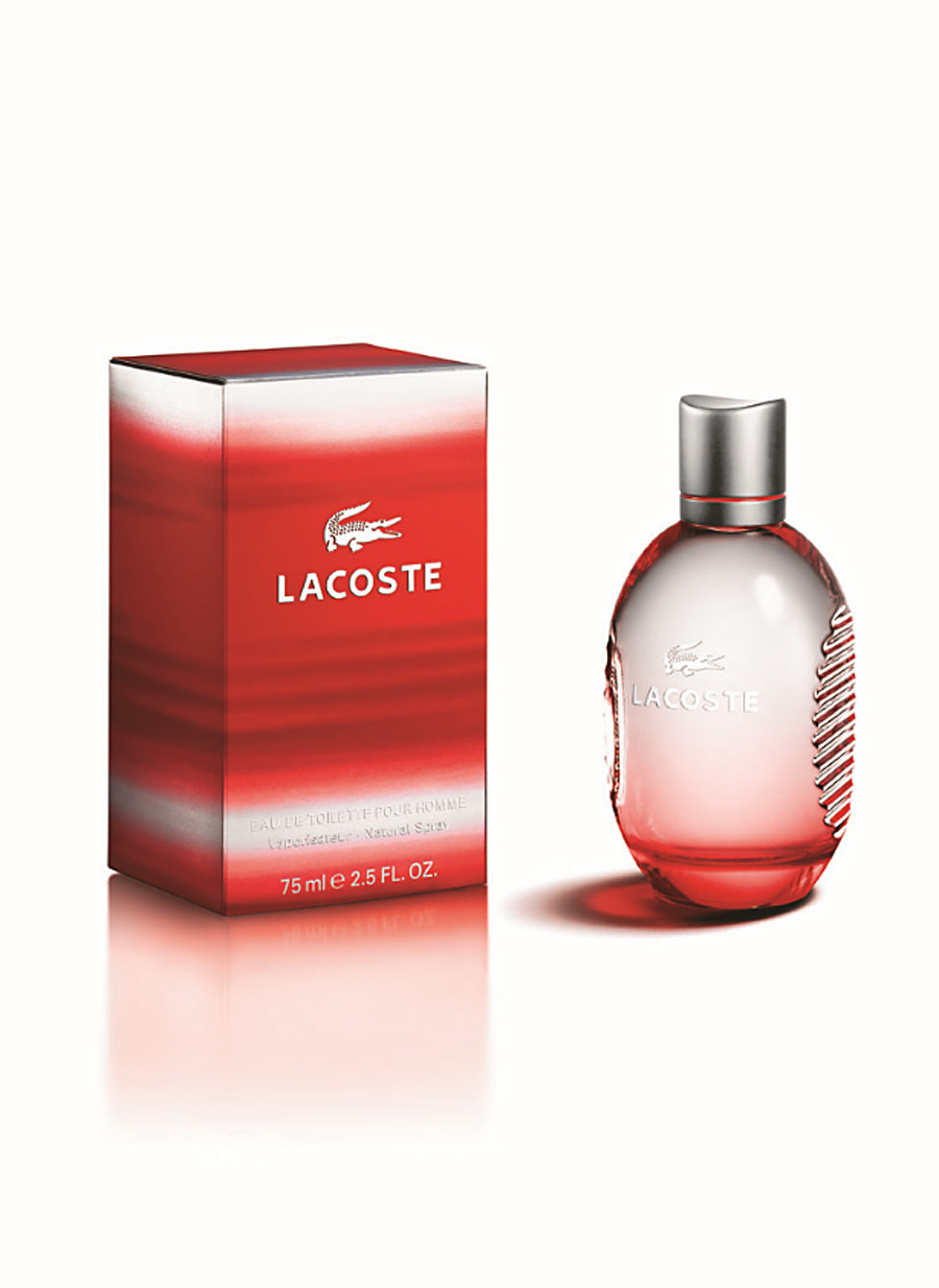 Lacoste Red Edt Spray 75 Ml