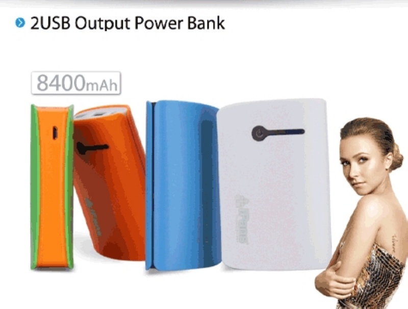 Power Bank Portatif Harici Batarya 8400 Mah
