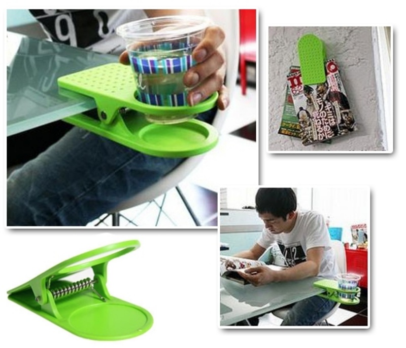 Drink Clip Cup Holder Masa Bardak Tutucu 2 Adet