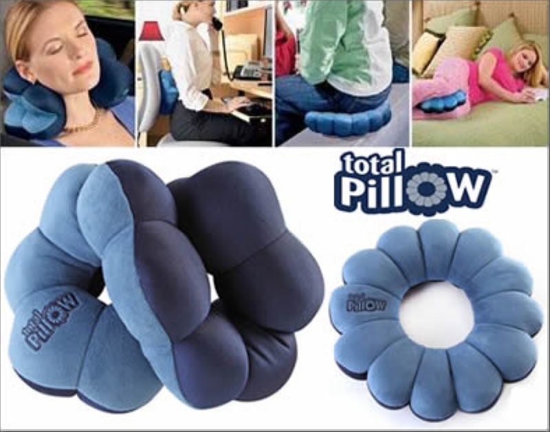 Total Pillow Şekilden Şekle Giren Seyahat Yastığı