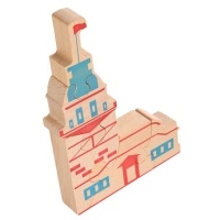 Neva Toys Kız Kulesi Ahşap Puzzle