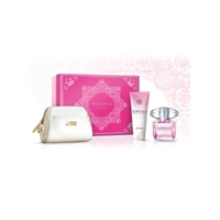 Versace 90 Ml Edt + Parfümed Body Lotion 100 Ml + Versace White Cosmetic Trousse